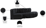 Arc Vegan Leather Modular Sofa – Elevate Your Space with Timeless Luxury and Versatile Design