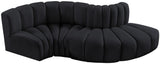 Arc Vegan Leather Modular Sofa – Elevate Your Space with Timeless Luxury and Versatile Design