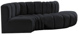 Arc Vegan Leather Modular Sofa – Elevate Your Space with Timeless Luxury and Versatile Design