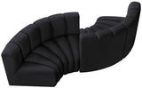 Arc Vegan Leather Modular Sofa - Elevate Your Space with Timeless Sophistication and Versatile Design