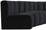 Arc Vegan Leather Modular Sofa - Elevate Your Space with Timeless Sophistication and Versatile Design