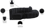 Arc Vegan Leather Modular Sofa – Elevate Your Space with Modern Luxury and Versatile Design Options