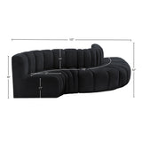 Arc Vegan Leather Modular Sofa – Elevate Your Space with Modern Luxury and Versatile Design Options