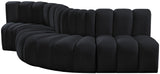 Arc Vegan Leather Modular Sofa – Elevate Your Space with Modern Luxury and Versatile Design Options