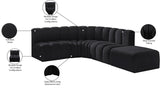 Arc Vegan Leather Modular Sofa: Elevate Your Space with Timeless Sophistication and Versatile Design