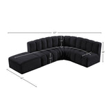 Arc Vegan Leather Modular Sofa: Elevate Your Space with Timeless Sophistication and Versatile Design