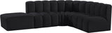 Arc Vegan Leather Modular Sofa: Elevate Your Space with Timeless Sophistication and Versatile Design