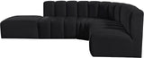 Arc Vegan Leather Modular Sofa: Elevate Your Space with Timeless Sophistication and Versatile Design
