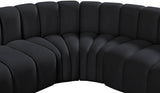 Arc Vegan Leather Modular Sofa: Elevate Your Space with Timeless Sophistication and Versatile Design