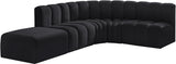 Arc Vegan Leather Modular Sofa: Elevate Your Space with Timeless Sophistication and Versatile Design