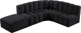 Arc Vegan Leather Modular Sofa: Elevate Your Space with Timeless Sophistication and Versatile Design