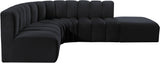 Arc Vegan Leather Modular Sofa: Elevate Your Space with Timeless Sophistication and Versatile Design