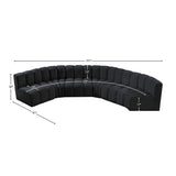 Arc Vegan Leather Modular Sofa - Elevate Your Space with Timeless Luxury and Versatile Design Options