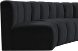 Arc Vegan Leather Modular Sofa - Elevate Your Space with Timeless Luxury and Versatile Design Options