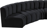Arc Vegan Leather Modular Sofa - Elevate Your Space with Timeless Luxury and Versatile Design Options