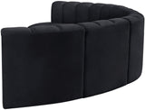 Arc Vegan Leather Modular Sofa - Elevate Your Space with Timeless Luxury and Versatile Design Options