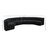 Arc Vegan Leather Modular Sofa – Elevate Your Space with Timeless Sophistication and Versatile Design