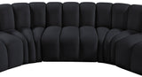 Arc Vegan Leather Modular Sofa – Elevate Your Space with Timeless Sophistication and Versatile Design