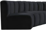 Arc Vegan Leather Modular Sofa – Elevate Your Space with Timeless Sophistication and Versatile Design