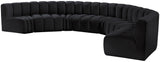 Arc Vegan Leather Modular Sofa – Elevate Your Space with Timeless Sophistication and Versatile Design