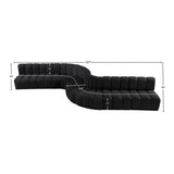 Arc Vegan Leather Modular Sofa - Elevate Your Space with Contemporary Luxury and Versatile Design