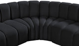 Arc Vegan Leather Modular Sofa - Elevate Your Space with Contemporary Luxury and Versatile Design