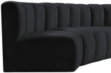 Arc Vegan Leather Modular Sofa - Elevate Your Space with Contemporary Luxury and Versatile Design