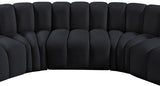 Arc Vegan Leather Modular Sofa - Elevate Your Space with Contemporary Luxury and Versatile Design