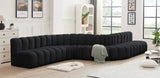 Arc Vegan Leather Modular Sofa - Elevate Your Space with Contemporary Luxury and Versatile Design