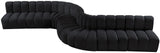 Arc Vegan Leather Modular Sofa - Elevate Your Space with Contemporary Luxury and Versatile Design