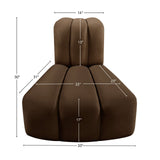 Arc Vegan Leather Modular Corner Chair - Elevate Your Space with Modern Luxury and Timeless Design