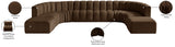 Arc Vegan Leather Modular Sofa – Elevate Your Space with Timeless Sophistication and Versatile Style