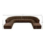 Arc Vegan Leather Modular Sofa – Elevate Your Space with Timeless Sophistication and Versatile Style