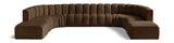 Arc Vegan Leather Modular Sofa – Elevate Your Space with Timeless Sophistication and Versatile Style