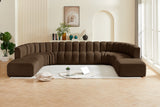 Arc Vegan Leather Modular Sofa – Elevate Your Space with Timeless Sophistication and Versatile Style