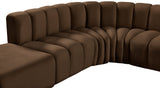 Arc Vegan Leather Modular Sofa – Elevate Your Space with Timeless Sophistication and Versatile Style