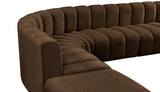 Arc Vegan Leather Modular Sofa – Elevate Your Space with Timeless Sophistication and Versatile Style