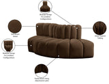 Arc Vegan Leather Modular Sofa - Elevate Your Space with Luxurious Comfort and Stylish Versatility