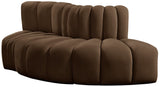 Arc Vegan Leather Modular Sofa - Elevate Your Space with Luxurious Comfort and Stylish Versatility
