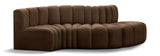 Arc Vegan Leather Modular Sofa – Elevate Your Space with Timeless Luxury and Versatile Design