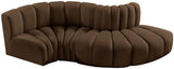 Arc Vegan Leather Modular Sofa – Elevate Your Space with Timeless Luxury and Versatile Design