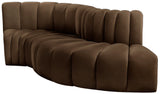 Arc Vegan Leather Modular Sofa – Elevate Your Space with Timeless Luxury and Versatile Design
