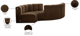 Arc Vegan Leather Modular Sofa - Elevate Your Space with Timeless Sophistication and Versatile Design