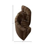 Arc Vegan Leather Modular Sofa - Elevate Your Space with Timeless Sophistication and Versatile Design