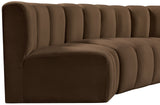 Arc Vegan Leather Modular Sofa - Elevate Your Space with Timeless Sophistication and Versatile Design