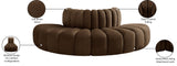 Arc Vegan Leather Modular Sofa - Elevate Your Space with Timeless Sophistication and Versatile Design
