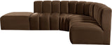 Arc Vegan Leather Modular Sofa: Elevate Your Space with Timeless Sophistication and Versatile Design