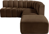 Arc Vegan Leather Modular Sofa: Elevate Your Space with Timeless Sophistication and Versatile Design