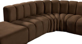 Arc Vegan Leather Modular Sofa: Elevate Your Space with Timeless Sophistication and Versatile Design
