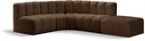 Arc Vegan Leather Modular Sofa: Elevate Your Space with Timeless Sophistication and Versatile Design